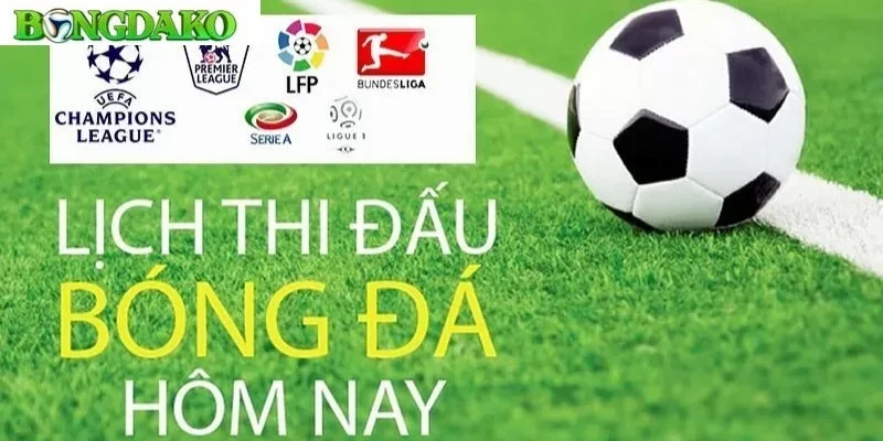 Lịch thi đấu là chuyên mục được nhiều người quan tâm tại Bongdako
